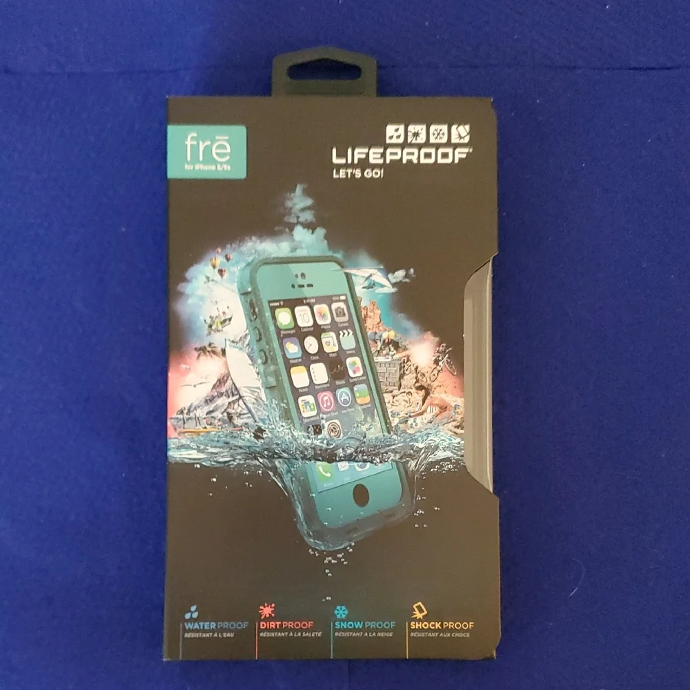 LifeProof Fre Case for iPhone 5/5s - Teal - Picture 1 of 2